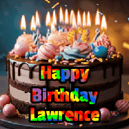 Happy Birthday Lawrence GIF