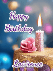 Happy Birthday Lawrence GIF