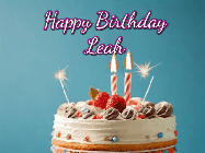 Happy Birthday Leah GIF