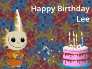 Happy Birthday Lee GIF