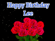 Happy Birthday Lee GIF