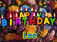 Happy Birthday Lee GIF