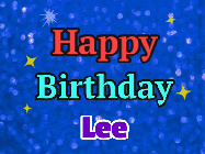 Happy Birthday Lee GIF