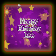 Happy Birthday Lee GIF