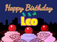Happy Birthday Leo GIF