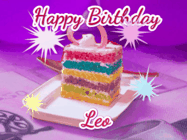 Happy Birthday Leo GIF