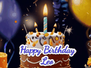 Happy Birthday Leo GIF