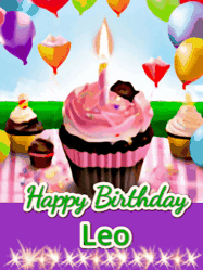 Happy Birthday Leo GIF