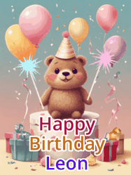 Happy Birthday Leon GIF