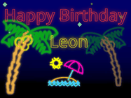 Happy Birthday Leon GIF