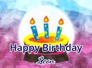 Happy Birthday Leon GIF