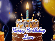 Happy Birthday Leon GIF