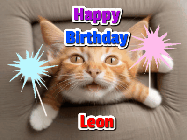 Happy Birthday Leon GIF