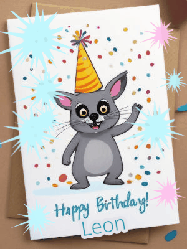 Happy Birthday Leon GIF
