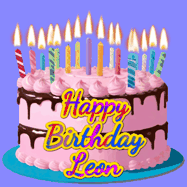 Happy Birthday Leon GIF