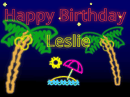 Happy Birthday Leslie GIF