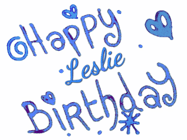 Happy Birthday Leslie GIF