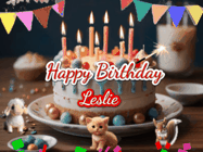 Happy Birthday Leslie GIF