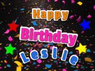 Happy Birthday Leslie GIF