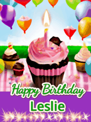 Happy Birthday Leslie GIF