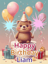 Happy Birthday Liam GIF