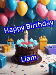 Happy Birthday Liam GIF