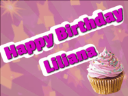 Happy Birthday Liliana GIF