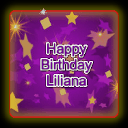 Happy Birthday Liliana GIF