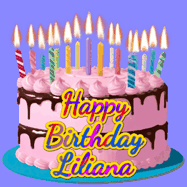 Happy Birthday Liliana GIF