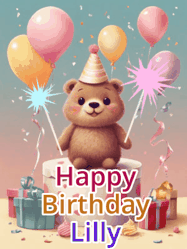 Happy Birthday Lilly GIF