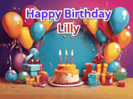 Happy Birthday Lilly GIF
