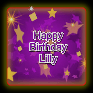 Happy Birthday Lilly GIF