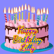 Happy Birthday Lilly GIF