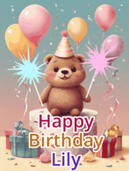 Happy Birthday Lily GIF
