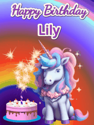 Happy Birthday Lily GIF