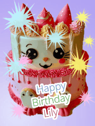 Happy Birthday Lily GIF