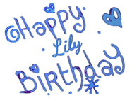 Happy Birthday Lily GIF