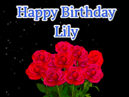Happy Birthday Lily GIF