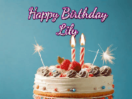 Happy Birthday Lily GIF