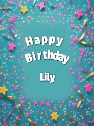 Happy Birthday Lily GIF