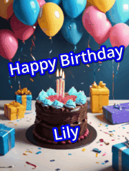 Happy Birthday Lily GIF