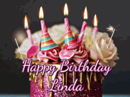 Happy Birthday Linda GIF