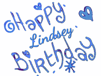 Happy Birthday Lindsey GIF 133