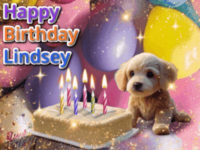 Happy Birthday Lindsey GIF 89