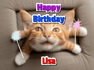 Happy Birthday Lisa GIF