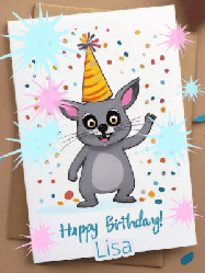 Happy Birthday Lisa GIF