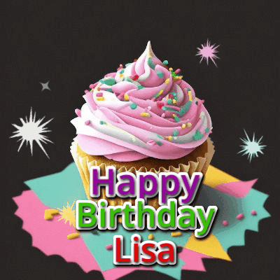 Happy Birthday Lisa GIF 86