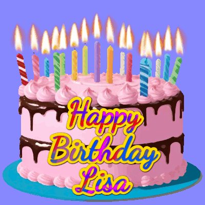 Happy Birthday Lisa GIF 94