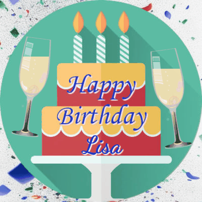 Happy Birthday Lisa GIF 97