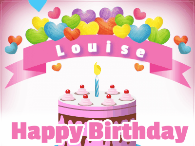 Happy Birthday Louise GIF 9